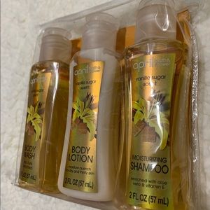 Shampoo,Body wash and lotion